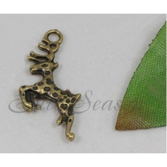 Подвеска мет.№423 17х30мм цв.Ant.Bronze (цена за 1шт)